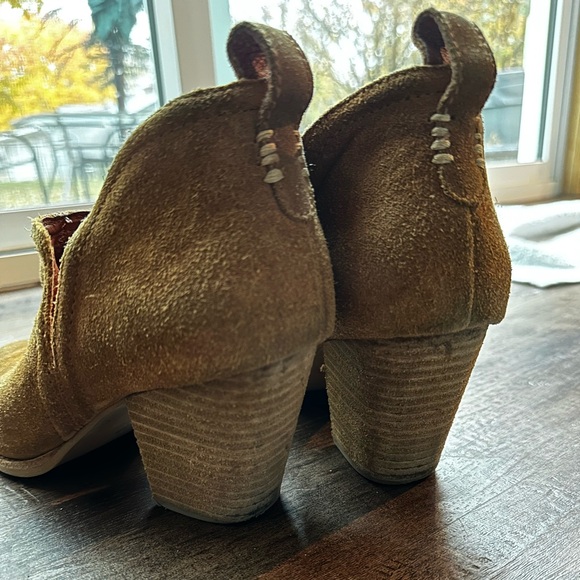 Jeffrey Campbell Brown Rosalee Round Toe Ankle Boot size 9.5 - Picture 3 of 10